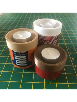 Soda Can Tealight Holder