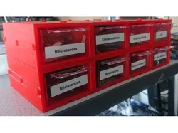 Stackable box + drawer