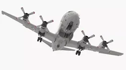 US Navy P3 Orion Maritime Patrol Rigged for Maya 3D model