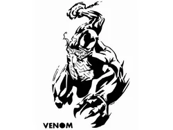 Venom stencil 2