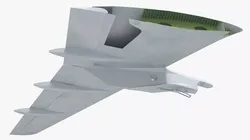 A320 Airbus Wing Assembly Split 3D model