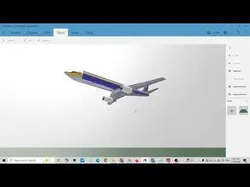 a321 Style Twin-Engine Jetliner - Custom Commercial Jetliner Low-poly 3D model