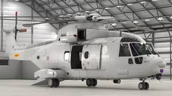 AgustaWestland AW101 Italian Navy Helicopter 3D model