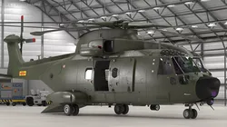 AgustaWestland AW101 Merlin RAF Rigged 3D model