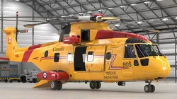 AgustaWestland CH149 Cormorant Rescue Helicopter Rigged 3D model