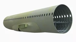 Airbus A320 Aircraft Passenger Fuselage Block 3D model