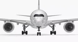 Airbus A350-800 Air France 3D model