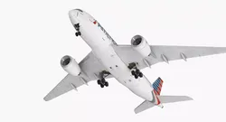 Airbus A350-800 American Airlines 3D model