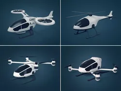 Aircraft Pack Low-poly 3D model