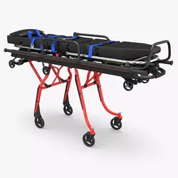 Ambulance Folded Gurney 3D model
