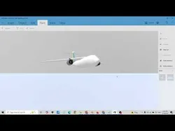 An-74-300TK Style Custom Jetliner - Twin-Engine Plane Low-poly 3D model