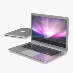 Apple MacBook Air 2008 Laptop 3D model