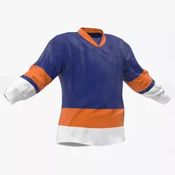 Blue Hockey Jersey 3D model