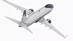 Boeing 737-800 with Interior Rigged for Maya 3D model