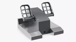Boeing Aircraft Rudder Pedal Assembly 3D model