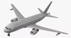 Boeing KC46 Pegasus Refueling Aircraft Rigged 3D model