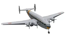 Breguet Br 761 Deux ponts Low-poly 3D model