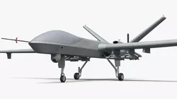 CAIG Wing Loong II Combat UAV Vehicle 3D model