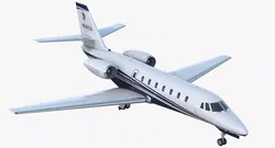 Cessna 680 Citation Sovereign Jet 3D model