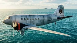 Classic DC-3 Aircraft Model Low-poly 3D model