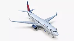 Delta Airlines Boeing 737-900 with Interior Rigged for Maya 3D model
