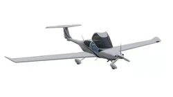 Diamond DA40 Diamond Star Low-poly 3D model