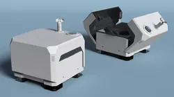 DJI Autonomous Drone Dock Station Grey Black 3D model