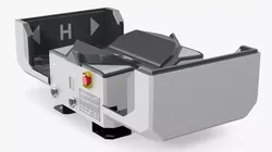 DJI Outdoor Drone Charging Station Grey Rigged for Cinema 4D 3D model