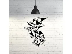 Dragon wall sculpture 2D