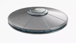 Futuristic UFO Disc Craft 3D model