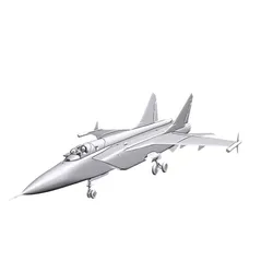 Jet 057 Fighter Aircraft 3D Print Model 3D print model