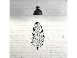 Leaf  wall sculpture 2D