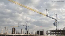 Liebherr 125K Fast Erecting Crane Rigged 3D model