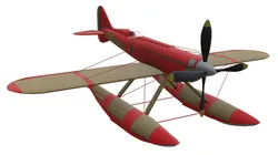 Macchi MC72 Low-poly 3D model