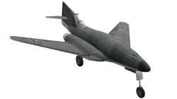 Messerschmitt Me 262 HG III Low-poly 3D model