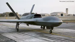 MQ20 Avenger Unmanned Combat Aerial Gray 3D model