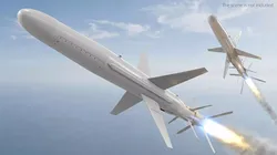 Naval Strike Guided Missile with Folding Fins 3D model