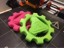 Print-in-place Geared Maker Coin