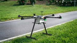 Professional Aerial Survey Hexacopter X6 3D model