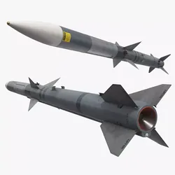 Raytheon AIM-120 Air To Air Missile 3D model
