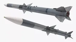 Raytheon AIM-120 Air To Air Missile 3D model
