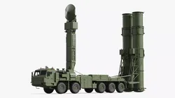 S-500 Prometheus SAM Launcher Deployed 3D model