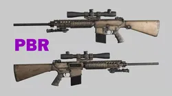 Sniper Denel 7NTW-20 Low-Poly 3D Model Low-poly 3D model
