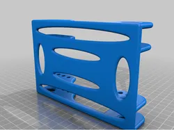 Spoolholder with rollers