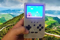 Super Retropiepod - 3.5" Raspberry Pi 3 Portable Retro Gaming Handheld