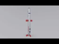 Tomahawk Cruise Missile Low-poly 3D model