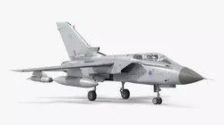 Tornado GR4 Tactical Combat Aircraft Simplified 3D model