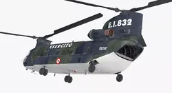 Transport Helicopter CH47 Chinook 3D model