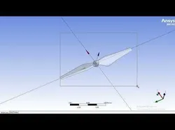 True dimension DIJ Phantom propeller pt9450 3D CAD for CFD 3D model