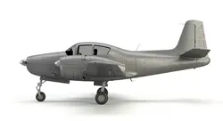 Twin Engine General Aviation Light Aircraft 3D model
